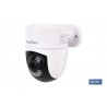 Cámara de seguridad inteligente con WiFi | Con control remoto, audio bidireccional y amplio ángulo de visión