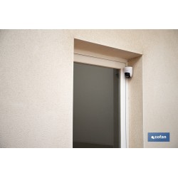 Cámara de seguridad inteligente con WiFi | Con control remoto, audio bidireccional y amplio ángulo de visión