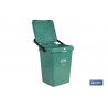 CONTENEDOR VERDE PARA VIDRIO  25L.