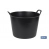 CAPAZO  NEGRO  RECICLADO  42 L   48.5 X 45 X 38 CM venta unitaria
