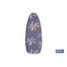 FUNDA TABLA PLANCHAR ALGODON 120X40 MARGARITAS