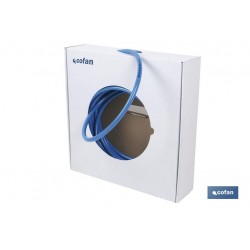 CAJA 25MT TUBO POLIURETANO AZUL 9X12