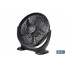 VENTILADOR DE SUELO 5 PALAS 3 VELOCIDADES 90W NEGRO