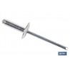 REMACHE ALUMINIO ALA ANCHA D-14  4,8 X 16 MM