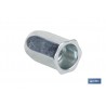 TUERCAS REMACHABLES HEXAGONAL CABEZA REDUCIDA ACERO M4