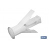 TACO PLADUR CON ALAS 10 X 47 MM