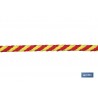 CARRETE CUERDA TR. HELICOIDAL 6 MM 200 MTS ROJO/AM