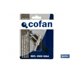 CONECTOR AIRE CON ESPIGA TUBO 10 MM