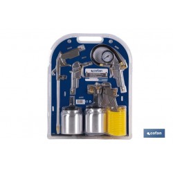 KITS 5 PIEZAS PISTOLAS NEUM.