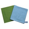 PACK 2 PAÑOS COCINA 50x50 VERDE/AZUL