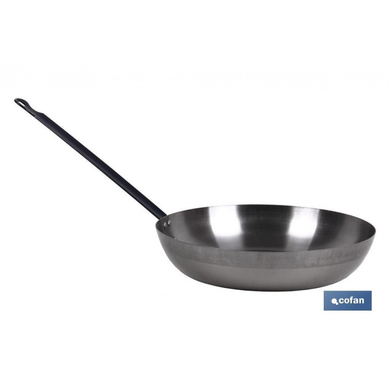 SARTEN LIONESA ACERO C/MANGO Ø32cm
