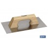 LLANA LISA INOX MANGO MADERA 300X150X0,6