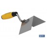 LLANA INOX PARA ESQUINAS EXTERIORES MANGO BI-COMPONENTE 80X60