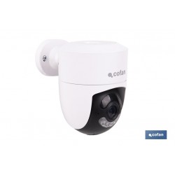 Cámara de seguridad inteligente con WiFi | Con control remoto, audio bidireccional y amplio ángulo de visión