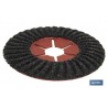 DISCO ABRASIVO SEMIFLEXIBLE Ø180 G-120