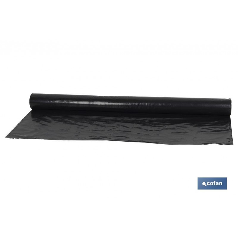 ROLLO FILM PE NEGRO GALGA 200 4 X 10MT