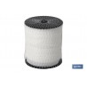 ROLLO MALLA TUBULAR UNIVERSAL 100 25M BLANCO