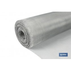MALLA MOSQUITERA ALUMINIO G-16X16  (0,8X25 m) venta unitaria