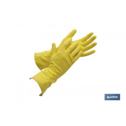 GUANTE AMARILLO LATEX...