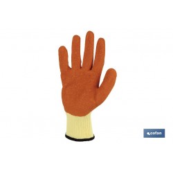 BLISTER G. LATEX RUGOSO NARANJA T-10