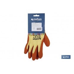 BLISTER G. LATEX RUGOSO NARANJA T-10