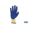 GUANTE LATEX RUGOSO AZUL TALLA 10