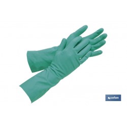 GUANTE VERDE NITRILO T 7,5...