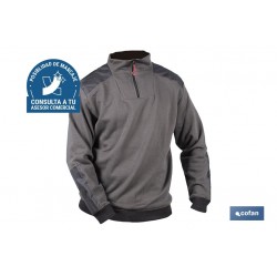 SUDADERA CUELLO CREMALLERA...