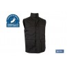 CHALECO MULTIBOLS. ACOLCHADO COLT 245gms/m NEGRO T-L