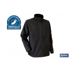 CHAQUETA SOFT SHELL NEGRA...