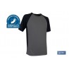 CAMISETA TRANSPIRABLE PILOTE GRIS-NEGRA 160G/M2 T-XL