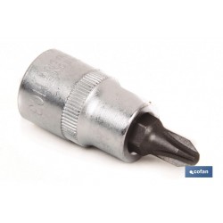 LLAVE DE VASO 3/8 CON PUNTA...