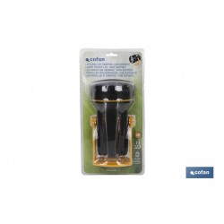 LINTERNA LED CAMPING EN ABS Y GOMA