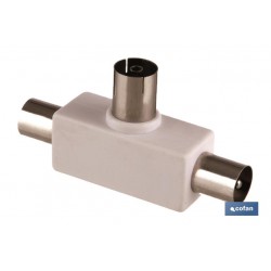 ADAPTADOR ANTENA T 1 HEMBRA...