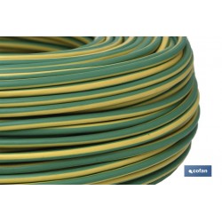 ROLLO CABLE H07V-K 1X6MM2 AMAR/VER (100M)