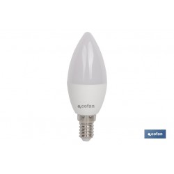BOMBILLA LED 8W VELA E14...