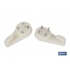 BLÍSTER DE 2 UDS. CUELGACUADROS 30 MM VENTA UNITARIA