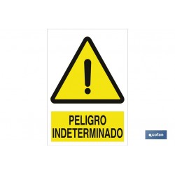SEÑAL POLIESTIRENO 420X297MM.