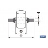 ARANDELA METAL GOMA 1/4