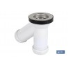 SIFÓN Y COMPACTO CON SALIDA Ø32-40 Y VÁLVULA LAVABO-BIDÉ Ø70