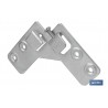 COLGADOR ESCUADRA DOBLE ZINCADO 59X59 MM