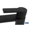 GRIFO MONOMANDO LAVABO NEGRO MATE  25MM MODELO KERCH