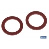 ARANDELA DE FIBRA ROJA M-8 X 12 X 1,5