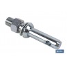 PERNO ROSCADO PARA ENGANCHE APEROS M 22 X Ø22 MM