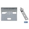 SET COLGADOR DE ARMARIO ZINCADO 60 MM  VENTA UNITARIA