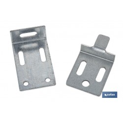 SET COLGADOR ESCUADRA 30 MM