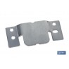 CHAPA ANCLAJE ZINCADA 100 X 47 MM