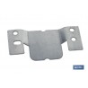 CHAPA ANCLAJE ZINCADA 100 X 47 MM