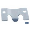 CHAPA ANCLAJE ZINCADA 60 X 35 MM