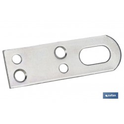 COLGADOR ZINCADO 15 X 50 MM